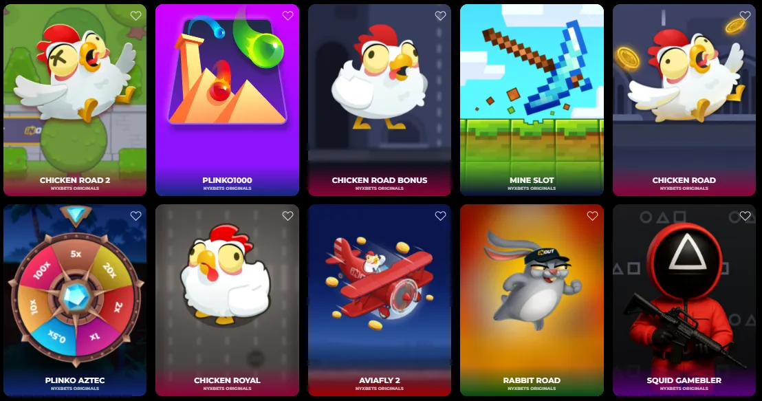 nyxbets casino original