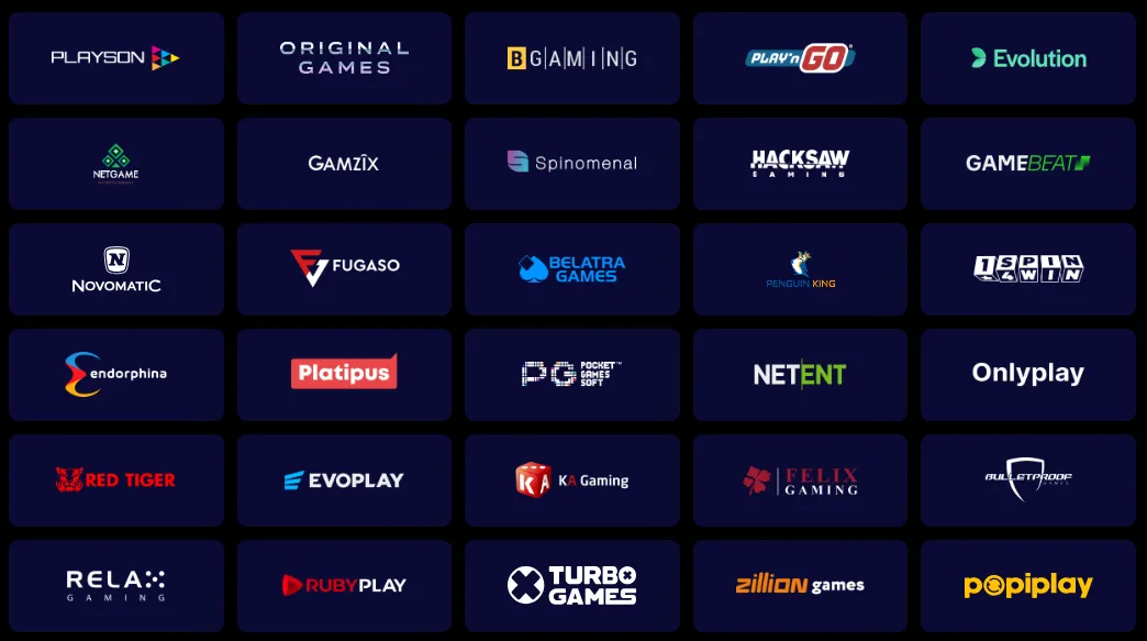nyxbets casino providers